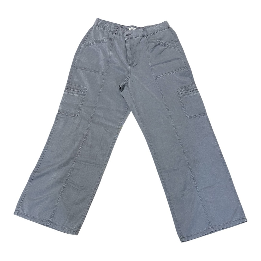 Maurices Gray Cargo Pants Relaxed Fit
